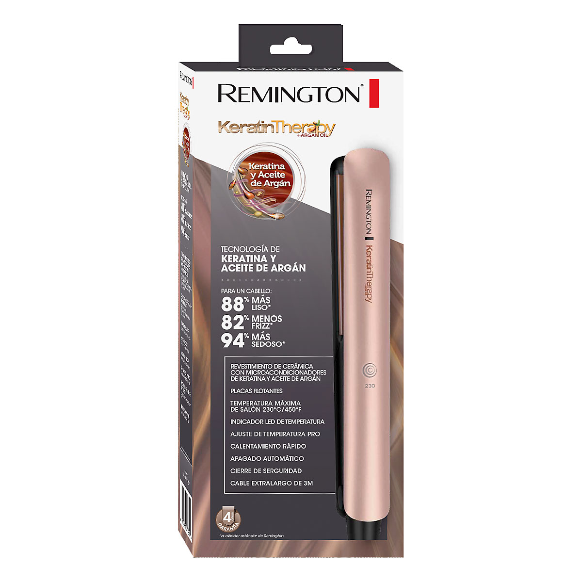 Plancha Alisadora Remington Keratin Therapy – Remington Colombia