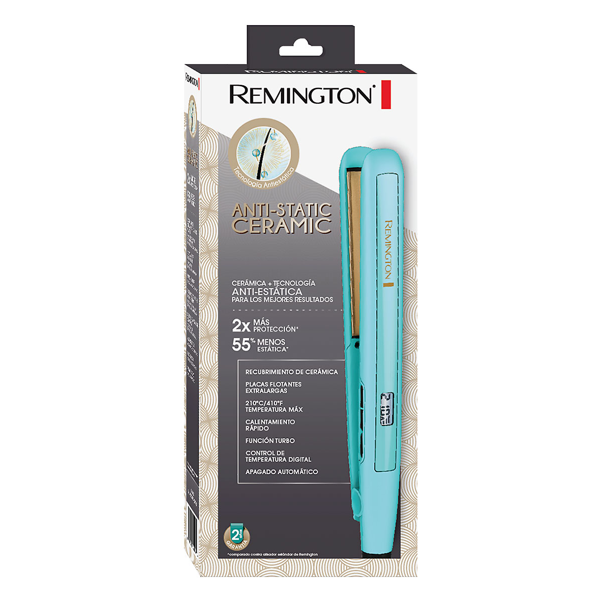 Plancha Alisadora Remington Color Protection – Remington México
